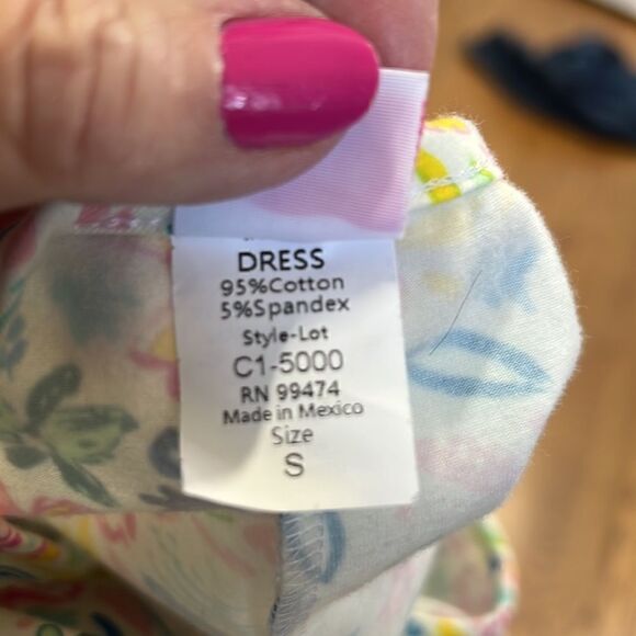 Ricrac & Ruffles Soft Shift Dress Small - Picture 7 of 8